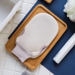 Bath Gloves Manufacturer - Double-Sided Sisal Ash Plastic Scrub