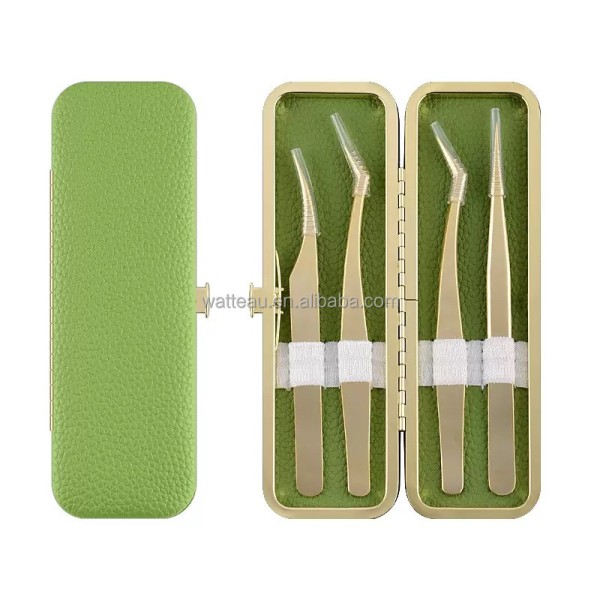 Lash Applicator Set Factory - Rose Gold Stainless Steel Tweezers