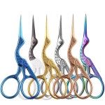 Scissors Manufacturer - Retro Rose Gold Stainless Steel Crane