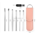 耳垢去除器生产商-6件软勺温和清洁