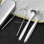 Tongue Scraper Manufacturer - Eco-friendly 3-Pcs Stainless Steel