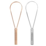 舌刮清洁器源头工厂-单柄双面涂层