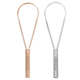 Tongue Cleaner Factory - Single-Handle Double-Sided Coating