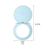 Pocket Mirror Factory - OEM Pink Round Makeup Mirror