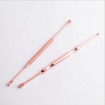 耳部清洁器生产商-3件玫瑰金可视中国插头