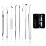 Blackhead Remover Set Factory - 8pcs Stainless Steel Pimple Removal