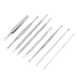 Blackhead Remover Set Factory - 8pcs Stainless Steel Pimple Removal