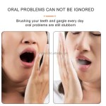 舌刮套装源头工厂-代工logo3件玫瑰金