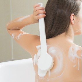 Back Cleaning Brush Factory - Long-Handle Sisal Hair Exfoliating