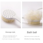 Bath Brush Set Factory - Adult Loofah Long Handle Body Scrub