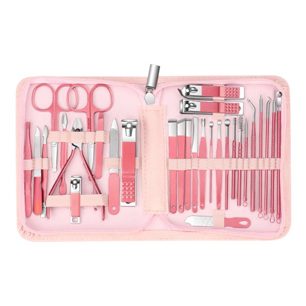 Nail Clippers Kit Factory - 30-in-1 Stainless Steel Multi-Functional