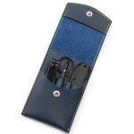 Nail Clipper Set Manufacturer - Custom 4PCS Leather Storage Bag