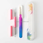 真空黑头去除器生产商-手持不锈钢痤疮