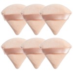 Powder Puff Manufacturer - Double Sided Flocking Triangular Velvet