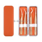 Lash Applicator Set Factory - Rose Gold Stainless Steel Tweezers