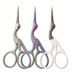 Scissors Manufacturer - Retro Rose Gold Stainless Steel Crane