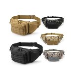 Unisex Tactical Fanny Pack Manufacturer - WANZHUO 900D Waterproof Waist 50L Outdoor Multi-Function Stealth MOLLE EDC