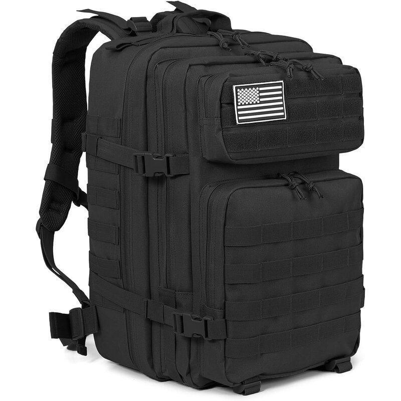 Durable Outdoor Backpack Manufacturer - WANZHUO Factory Direct Waterproof 900D Oxford Large Capacity Multi-Compartment