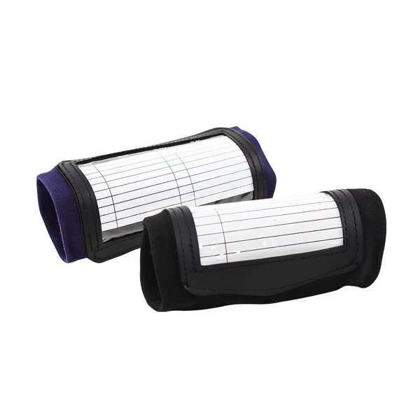 Rugby Football Wristband Supplier - WANZHUO Wholesale Youth Adult Triple Page Playcard Sports Training Wrist Strap