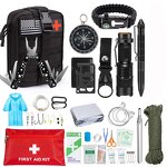 Multisport Accessories Supplier - WWANZHUO Customized Tactical First Aid Bag Emergency Survival Kit Travel Camping