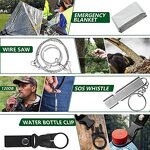 Emergency Survival Kit Supplier - WWANZHUO DIY Customized Outdoor Set Travel Rescue Toolkit Camping First Aid 20L