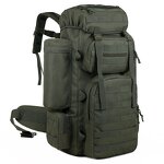 Camouflage Backpack Supplier - WANZHUO 100L Large Capacity Oxford Bag for Hiking Frame Backpacking Packs