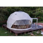 Dome Tent Factory - WANZHUO Outdoor Glamping Waterproof PVC Geodesic Iglu Sauna