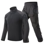 Unisex Camouflage Uniform Manufacturer - WANZHUO Custom Tactical Outdoor for Training Hunting Hiking Polyester Cotton