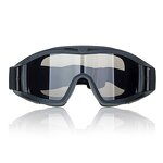 Tactical Goggles Factory - WANZHUO Anti Scratch Clear Anti UV Anti Fog Adjustable Windproof Vision