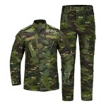 ACU Camouflage Uniform Supplier - WANZHUO Hot Sale Custom Green Multicolor Hiking Clothing Multicam Jungle