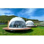 Geodesic Dome Tent Supplier - WANZHUO 6m 8m 10m Outdoor PVC Waterproof Garden Igloo