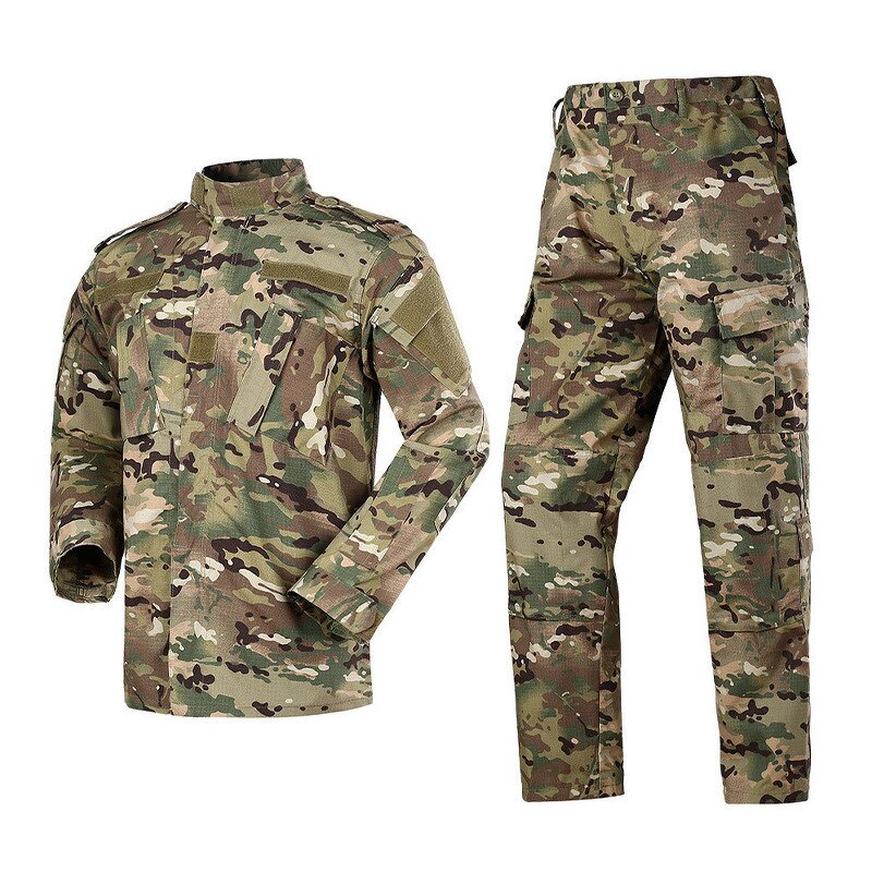 Camouflage Tactical Uniform Supplier - WANZHUO ACU High Quality Safety Clothing for Hunting Hiking Fishing Colored