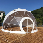Dome Tent Factory - WANZHUO Outdoor Glamping Waterproof PVC Geodesic Iglu Sauna