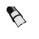 Rugby Wristbands Factory - WANZHUO Custom Logo Football Waterproof PVC Elastic Cotton Double Ring Closure