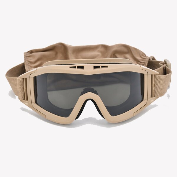 Tactical Goggles Factory - WANZHUO Anti Scratch Clear Anti UV Anti Fog Adjustable Windproof Vision