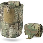 Tactical Dump Pouch Factory - Drawstring Leg Battle Belt Molle Magazine Bag