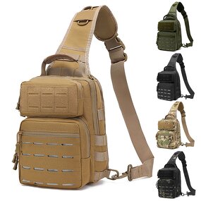 Tactical Chest Bag Factory - Laser Cut Durable Nylon Crossbody Shoulder Pack