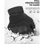Shooting Tactical Gloves Factory - Outdoor Protective Hard Knuckle Training Gloves