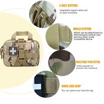 Tactical First Aid Pouch Supplier - Waterproof Camo Medical Molle IFAK Bag