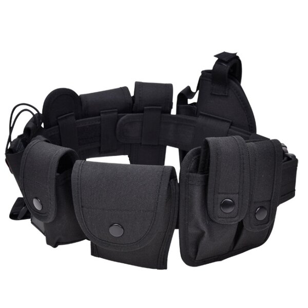 Tactical Utility Belt Supplier - Multifunctional Nylon Belt with Pocket Bag