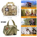 Tactical First Aid Pouch Supplier - Waterproof Camo Medical Molle IFAK Bag
