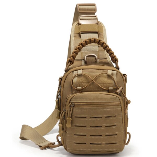 Tactical Sling Bag Manufacturer - Wholesale 1000D Nylon Laser Cut Molle Bag
