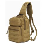 Tactical Shoulder Bag Factory - High Quality 600D Nylon Molle Chest Bag