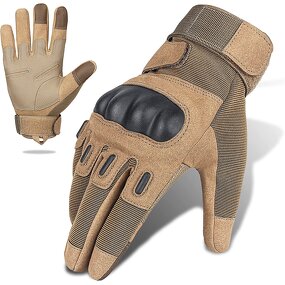 Army Tactical Gloves Supplier - Winter Green Touchscreen Full Finger Protective