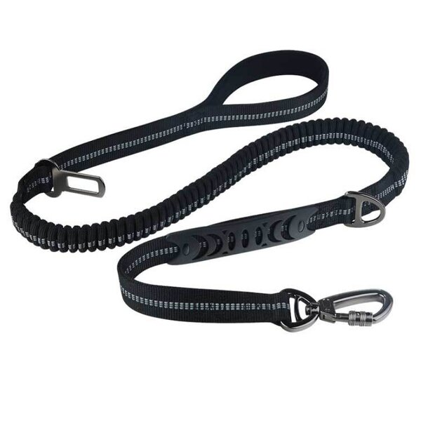 Dog Running Leash Factory - Custom Logo Retractable Reflective Bungee Leash