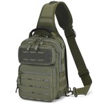 Tactical Sling Bag Manufacturer - Laser Cut Waterproof Nylon Crossbody Chest Pack