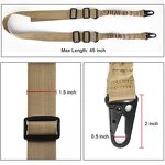 Tactical Webbing Sling Supplier - Outdoor Heavy Duty Quick Detach Bungee Strap
