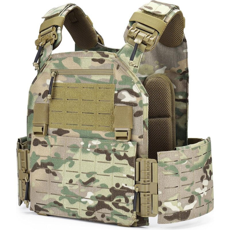 Plate Carrier Vest Manufacturer - 1000D Nylon Adjustable Quick Release Tactical
