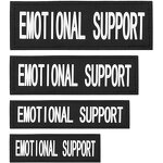 Service Dog Vest Patch Supplier - Reflective Removable Emotional Support