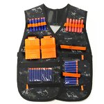 Kids Tactical Vest Supplier - Adjustable Toy Gun Play Game Accessories Set